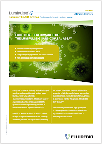 Literature review - Lumipulse G SARS Cov-2 Ag