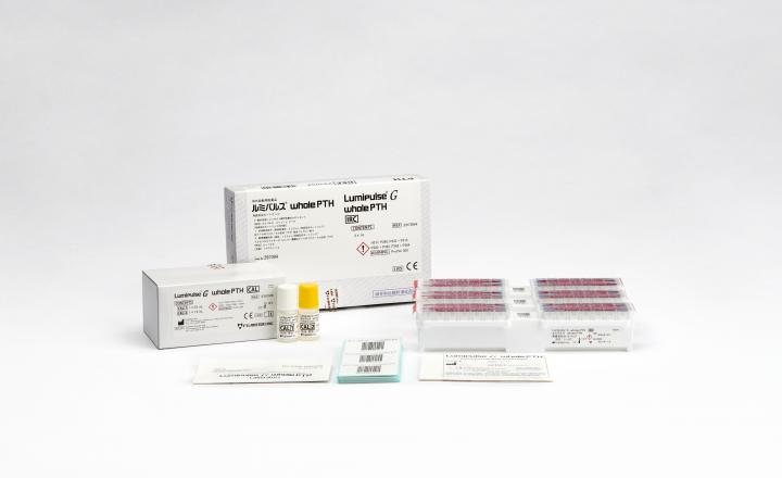 Lumipulse G whole PTH Immunoreaction Cartridges (297094) and Lumipulse G whole PTH Calibrators (230206)