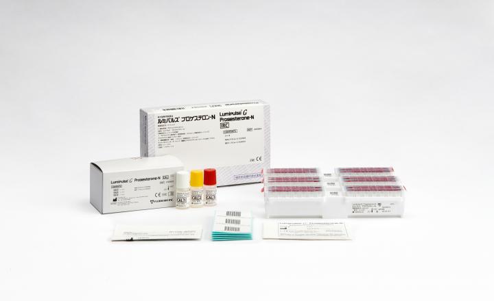 Lumipulse G Progesterone-N Immunoreaction Cartridges (295564) and Lumipulse G Progesterone-N Calibrators (230893)