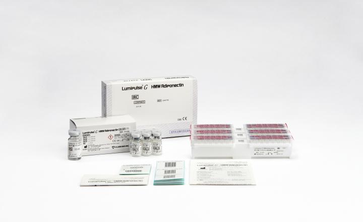 Lumipulse G HMW Adiponectin Immunoreaction Cartridges (234778) and Lumipulse G HMW Adiponectin Calibrators (234785)