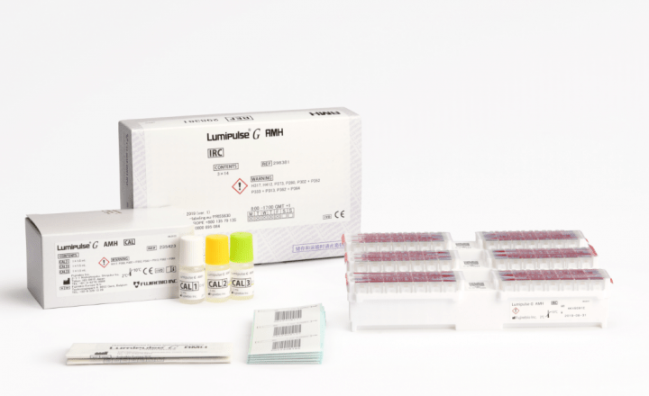 Lumipulse® G AMH Immunoreaction Cartridges (298381) and Lumipulse® G AMH Calibrators (235423)