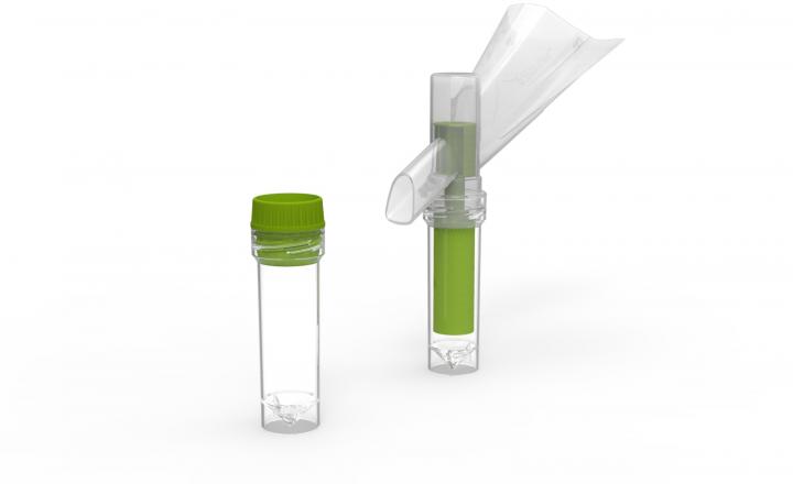 Colli-Pee - collection of first-void urine samples. Image copyright © Novosanis
