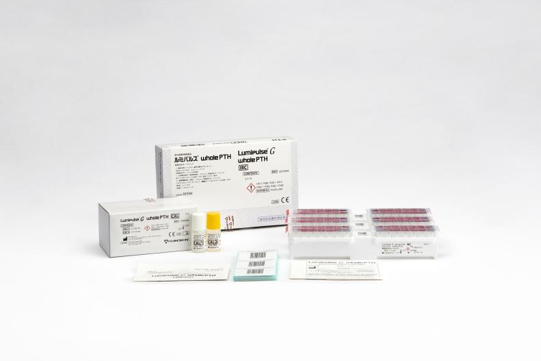 Lumipulse G whole PTH Immunoreaction Cartridges (297094) and Lumipulse G whole PTH Calibrators (230206)