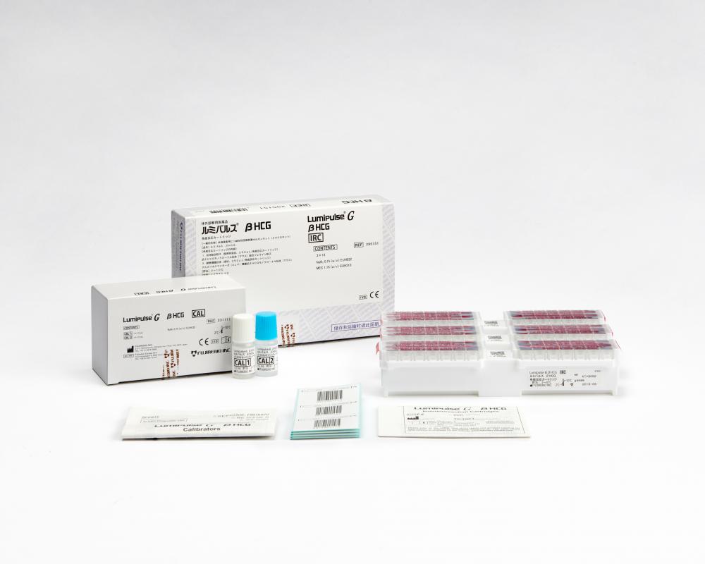 Lumipulse® G βHCG Immunoreaction Cartridges (295151) and Lumipulse® G βHCG Calibrators (231111)