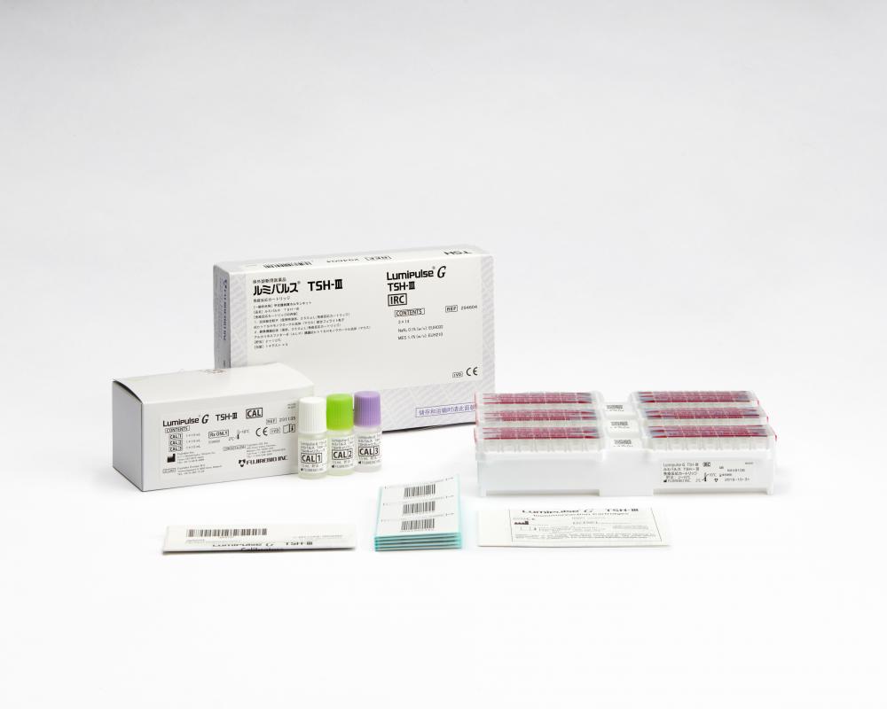 Lumipulse® G TSH-III Immunoreaction Cartridges (294604) and Lumipulse® G TSH-III Calibrators (231135)