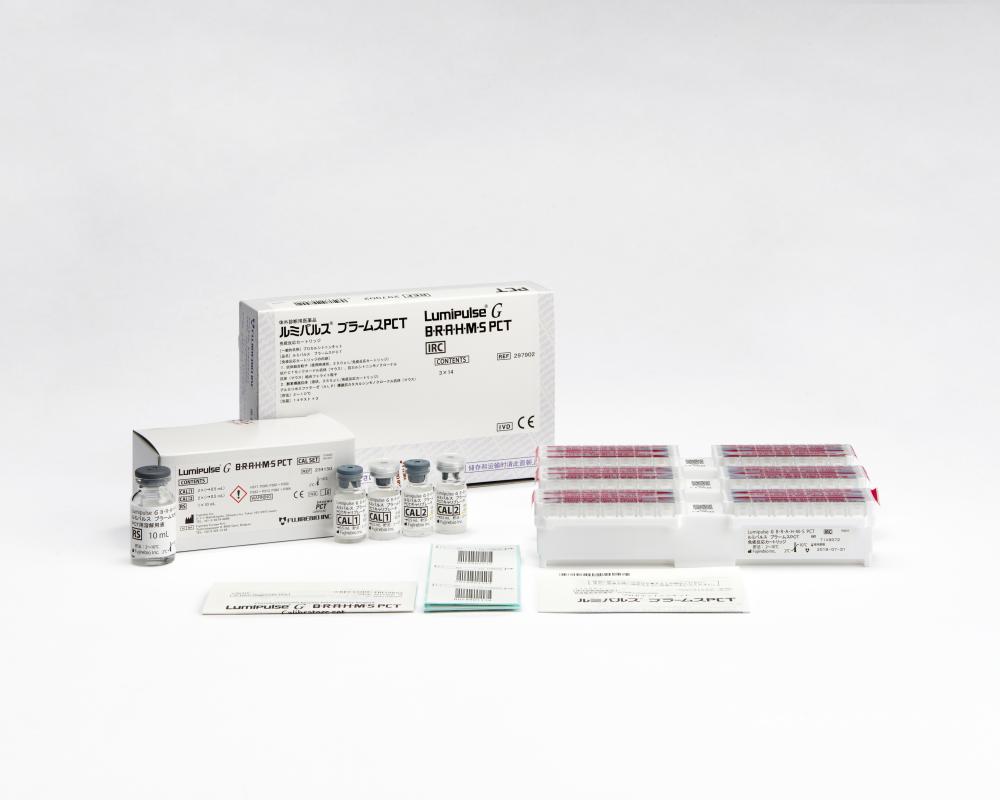 Lumipulse G B•R•A•H•M•S PCT Immunoreaction Cartridges (297902) and Lumipulse G B•R•A•H•M•S PCT Calibrators (234150)