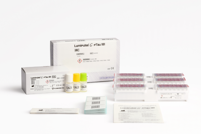 Lumipulse G pTau 181 Immunoreaction Cartridges (230350) and Lumipulse G pTau 181 Calibrators set (230367)